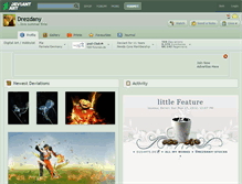 Tablet Screenshot of drezdany.deviantart.com