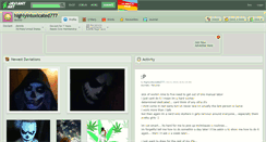 Desktop Screenshot of highlyintoxicated777.deviantart.com
