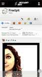 Mobile Screenshot of freespit.deviantart.com