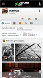 Mobile Screenshot of maretta.deviantart.com