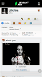 Mobile Screenshot of lilichka.deviantart.com