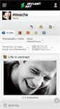 Mobile Screenshot of missscha.deviantart.com