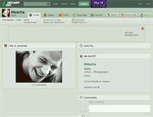 Tablet Screenshot of missscha.deviantart.com