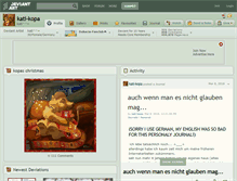 Tablet Screenshot of kati-kopa.deviantart.com