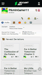 Mobile Screenshot of pikmingamer11.deviantart.com