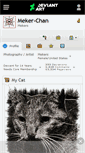 Mobile Screenshot of meker-chan.deviantart.com
