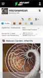 Mobile Screenshot of micronomicon.deviantart.com