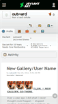Mobile Screenshot of outward.deviantart.com