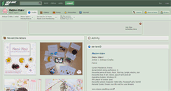 Desktop Screenshot of meow-maw.deviantart.com