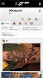 Mobile Screenshot of inkjection.deviantart.com