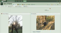 Desktop Screenshot of legacy-of-raphael.deviantart.com