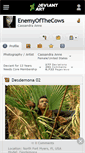 Mobile Screenshot of enemyofthecows.deviantart.com