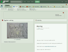 Tablet Screenshot of cibaba.deviantart.com