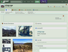 Tablet Screenshot of milogrunge.deviantart.com