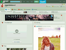 Tablet Screenshot of angelsfalldown1.deviantart.com