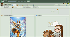 Desktop Screenshot of megan-uosiu.deviantart.com