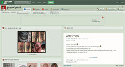 Desktop Screenshot of ghost-of-you18.deviantart.com