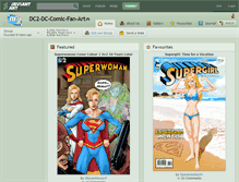 Tablet Screenshot of dc2-dc-comic-fan-art.deviantart.com