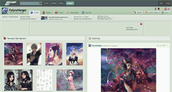 Desktop Screenshot of falynevarger.deviantart.com
