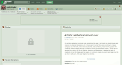 Desktop Screenshot of netminder.deviantart.com