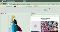 Desktop Screenshot of kikyocat.deviantart.com