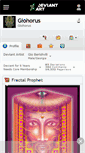 Mobile Screenshot of giohorus.deviantart.com