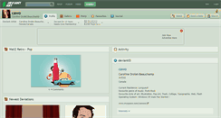 Desktop Screenshot of cawo.deviantart.com