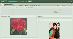 Desktop Screenshot of curiousg30rge.deviantart.com