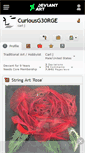 Mobile Screenshot of curiousg30rge.deviantart.com