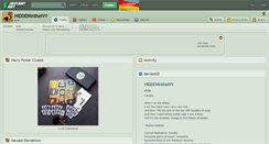 Desktop Screenshot of hiddenintheivy.deviantart.com