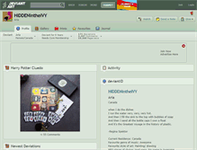 Tablet Screenshot of hiddenintheivy.deviantart.com