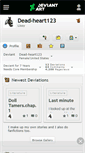 Mobile Screenshot of dead-heart123.deviantart.com