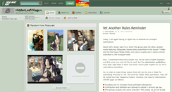 Desktop Screenshot of hiddenleafvillage.deviantart.com