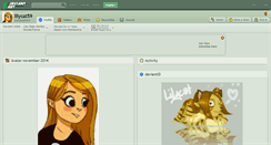 Desktop Screenshot of lilycat59.deviantart.com