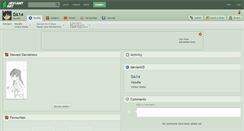 Desktop Screenshot of da14.deviantart.com