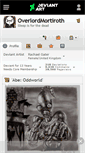 Mobile Screenshot of overlordmortiroth.deviantart.com
