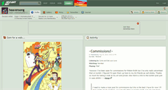 Desktop Screenshot of heavensong.deviantart.com
