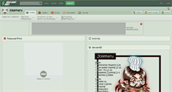 Desktop Screenshot of josemaru.deviantart.com