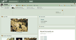 Desktop Screenshot of plinith.deviantart.com