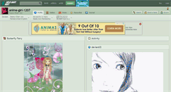 Desktop Screenshot of anime-girl-1207.deviantart.com