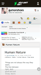 Mobile Screenshot of gumonshoes.deviantart.com