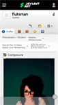 Mobile Screenshot of fluksman.deviantart.com