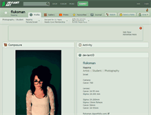 Tablet Screenshot of fluksman.deviantart.com