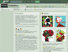 Tablet Screenshot of frespiration.deviantart.com