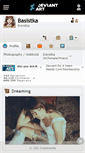Mobile Screenshot of basistka.deviantart.com