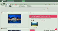 Desktop Screenshot of lalas.deviantart.com