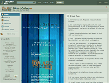 Tablet Screenshot of da-art-gallery.deviantart.com