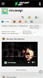 Mobile Screenshot of mhcdesign.deviantart.com