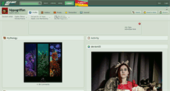 Desktop Screenshot of hippogriffon.deviantart.com
