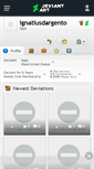 Mobile Screenshot of ignatiusdargento.deviantart.com